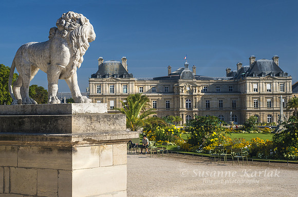 Paris; Luxembourg Garden