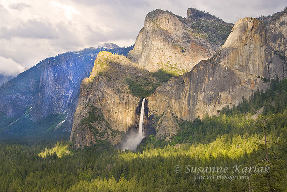 Yosemite Falls and Three Brothers # 257