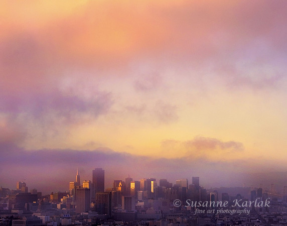 San Francisco Sunset and Fog #98