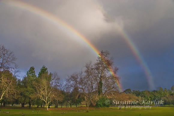 Double Rainbow over Vasona #0024