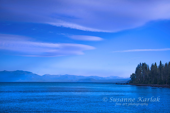 Lake Tahoe Dusk #7707