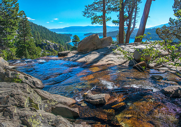 Emerald Bay Falls, Tahoe #5205.4