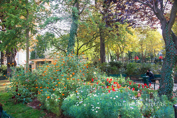 Painterly French Park 4132