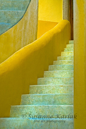 Turquoise Stairs #5594