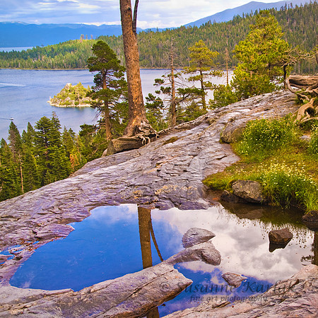 Eagle Lake, Tahoe,square CA #074