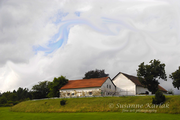 Painterly Country Scene #252